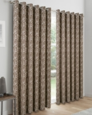 Dunnes Stores  Textured Chenille Curtains With Lurex