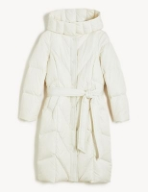 Marks and Spencer Jaeger Funnel Neck Longline Puffer Jacket