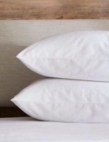 Marks and Spencer  2 Pack Pure Cotton Brushed Pillowcases