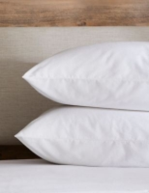 Marks and Spencer  2 Pack Pure Cotton Brushed Pillowcases