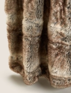 Autograph Faux Fur Throw