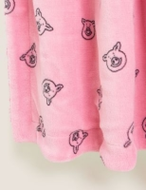 Marks and Spencer Percy Pig Fleece Percy Pig Throw