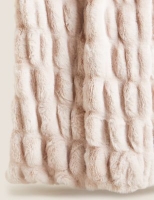 Marks and Spencer M&s Collection Faux Fur Throw