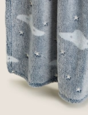 Fleece Glow In The Dark Space Throw