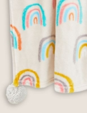 Kids Rainbow Throw