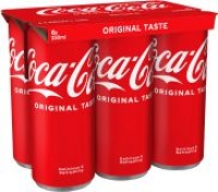 Mace Coca Cola Regular Cans Multi Pack