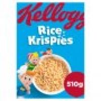Tesco  Kelloggs Rice Krispies Cereal 510G