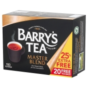 SuperValu  Barrys Tea Master Blend Tea 25% Extra Free