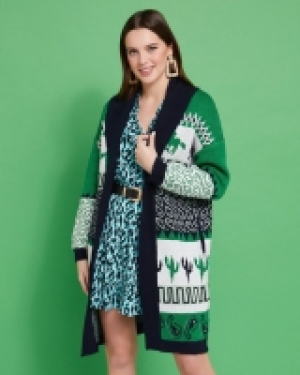 Dunnes Stores  Savida Paisley Pattern Cardigan