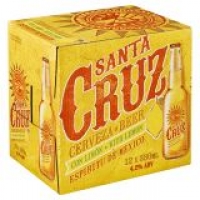 EuroSpar Santa Cruz Beer with Lemon