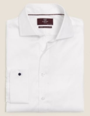 M&s Collection Luxury Regular Fit Pure Cotton Shirt
