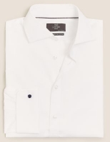 Marks and Spencer M&s Collection Luxury Regular Fit Pure Cotton Regular