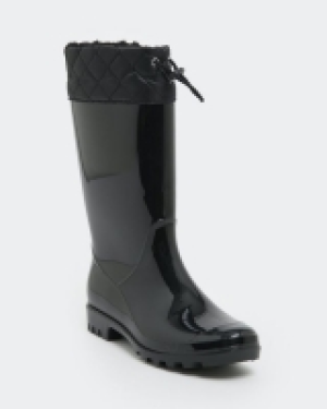 Fur Toggle Wellies