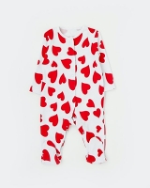 Heart Sleepsuit (Newborn - 12 months)