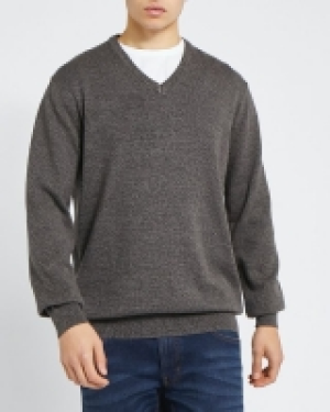 Regular Fit Cotton V-Neck Jumper 10.00 €