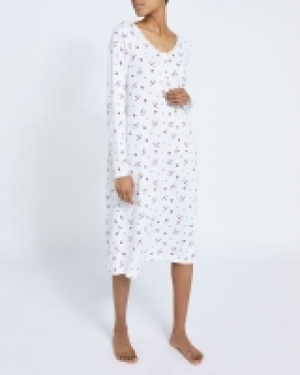 Long-Sleeved Pointelle Nightdress 5.00 €