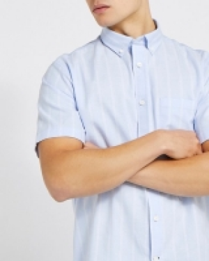 Regular Fit Short-Sleeved Oxford Stripe Shirt 5.00 €