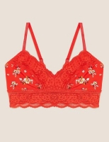 Marks and Spencer M&s Collection Lace Trim Non Wired Bralette