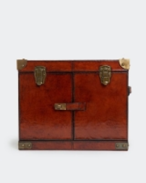 Paul Costelloe Living Leather Cabinet