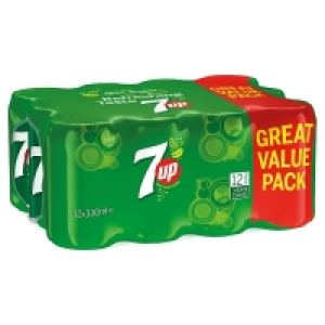 7UP Cans 12 pack 7.00 €