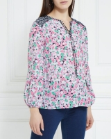 Dunnes Stores  Gallery Dahlia Contrast Blouse