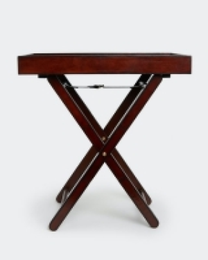Paul Costelloe Living Leather Butler Tray Table