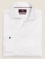 Marks and Spencer M&s Collection Luxury Regular Fit Pure Cotton Shirt
