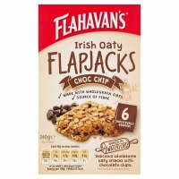 Centra  Flahavans Irish Oaty Flapjacks Chocolate Chip 6 Pack 240g