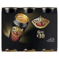 EuroSpar Druids Cider Cans Price marked