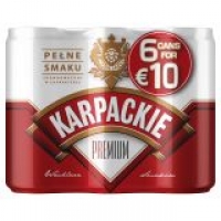EuroSpar Karpackie Cans Price marked