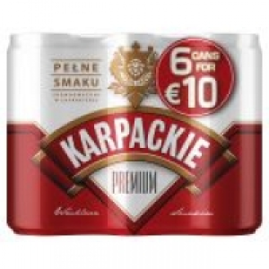 Karpackie Cans Price marked