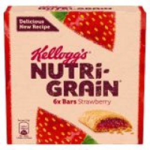 Kelloggs Nutri-Grain Bars Apple/Breakfast Bars Blueberry/Fruit Breakf