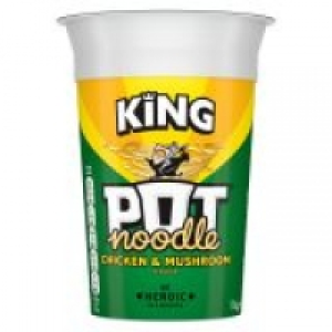Pot Noodle King chicken n mushroom