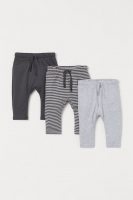 HM  3-pack jersey trousers