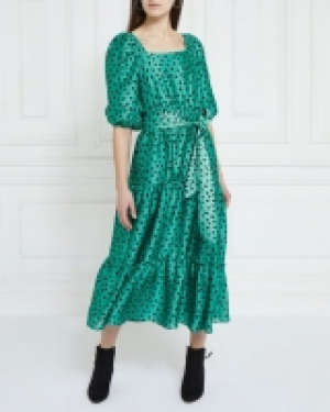 Dunnes Stores  Gallery Dahlia Leopard Spot Dress