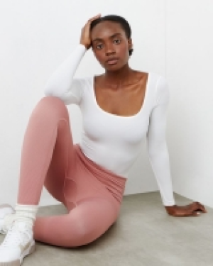 Dunnes Stores  Long-Sleeved Scoop Neck Bodysuit