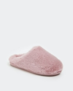 Luxe Fur Mule Slippers