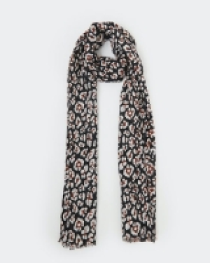 Lightweight Animal Print Scarf