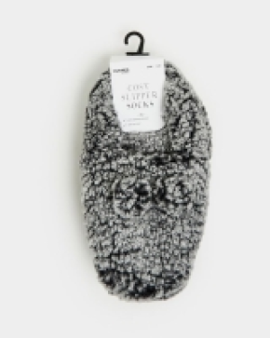 Borg Slipper With Gripper Sole