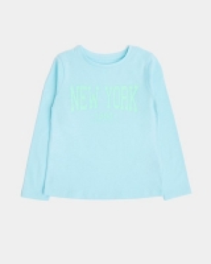 Dunnes Stores  Long-Sleeved Printed Top (2 - 10 Years)