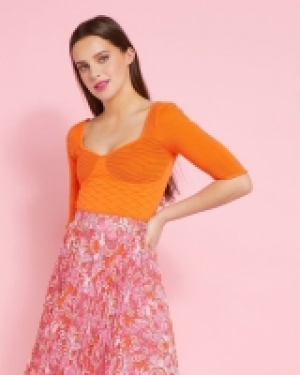 Savida Sweetheart Neckline Top