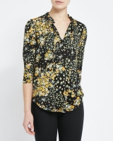 Dunnes Stores  Floral 3/4 Sleeve Top
