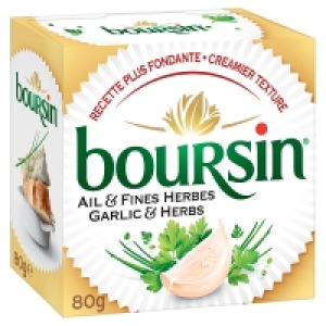 Boursin Cheese with Garlic & Herbs 1.50 €