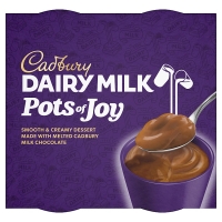 SuperValu  Cadbury Pots Of Joy Dairy Milk 4 Pack