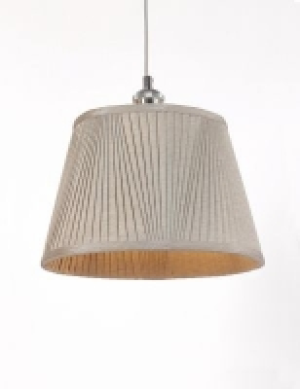 Faux Silk Tapered Shade