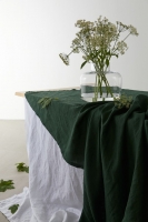HM  Washed linen tablecloth