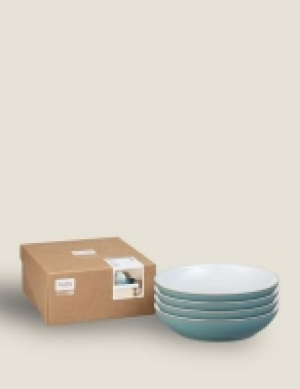 Denby Set of 4 Azure Pasta Bowls