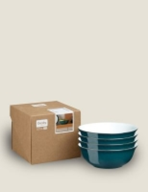 Denby Set of 4 Greenwich Cereal Bowls