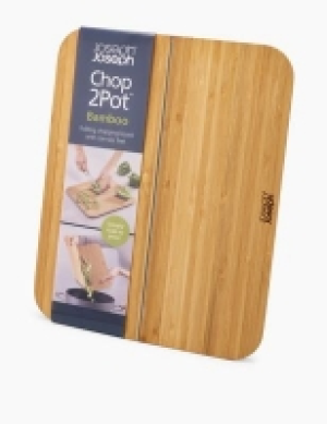 Marks and Spencer Joseph Joseph Large Chop2Pot Bamboo Chopping Board