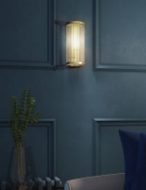 Monroe Glass Flush Wall Light